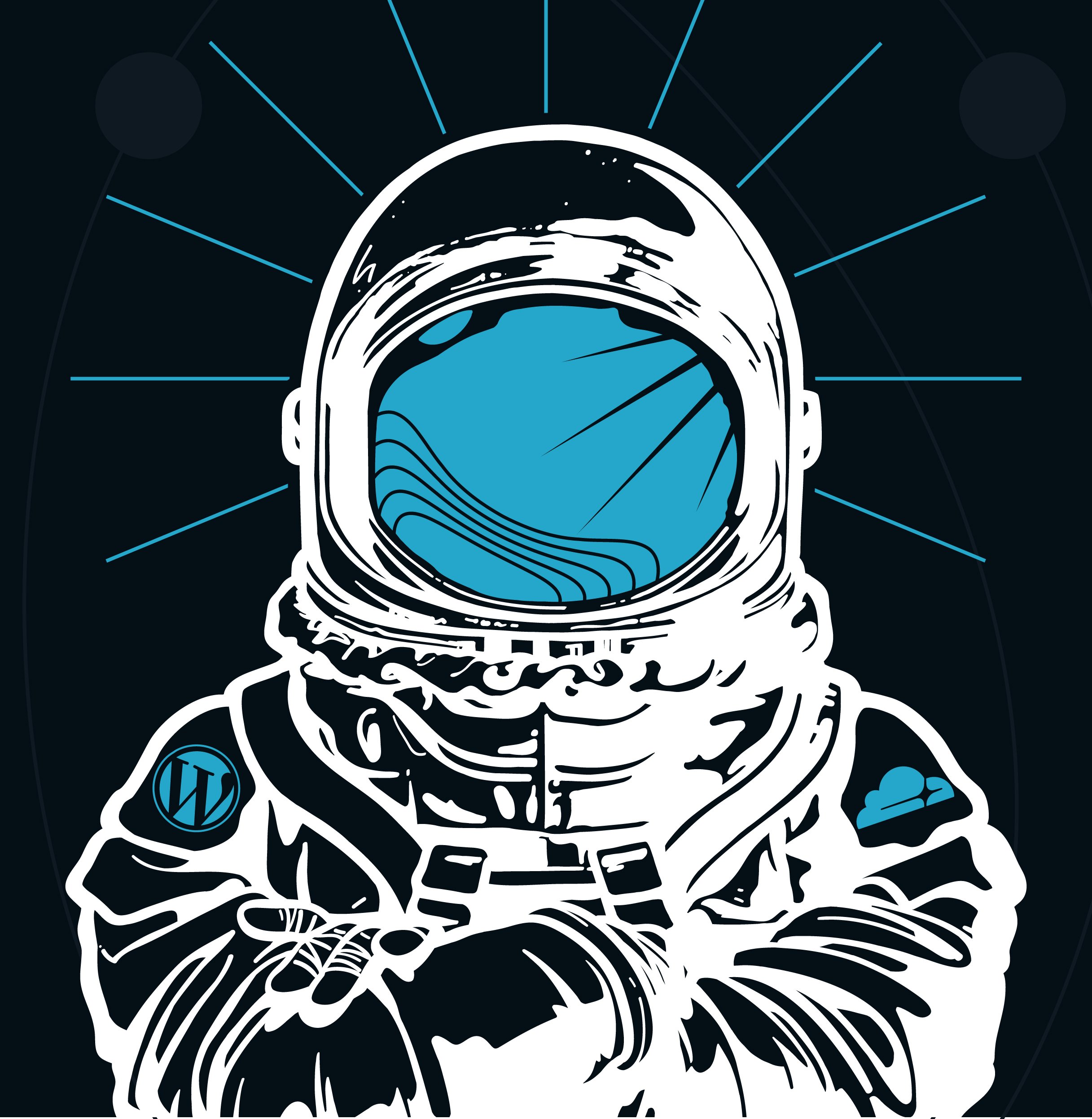 Rocket.net Astronaut Mascot