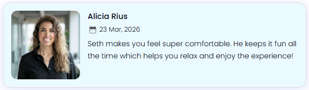 Alicia Rius testimonial